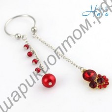 Кольцо для сосков Pearl Puncture Nipple Ring